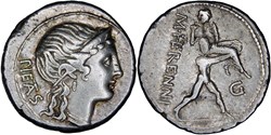 308/1b. Herennia (108–107 BC)