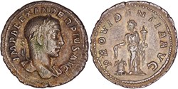 9.250b. Severus Alexander (Providentia)