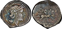 044/6. Anonymous - quinarius (211 BC)