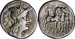 256/1. Caecillia (130 BC)