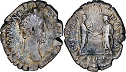Commodus. 186 - denarius (Senator)