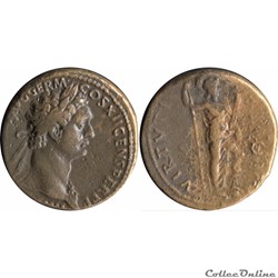 11.500. Domitian - As (Virtus)