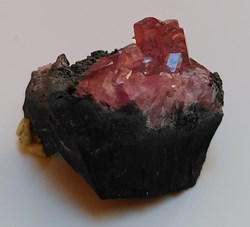 Rhodochrosite, mine d'Uchucchacua, Pérou