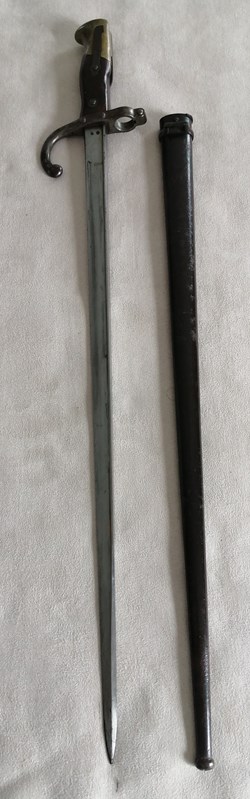 Baïonnette Gras modèle 1874