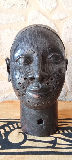 Tête commémorative Oba Bronze Ife