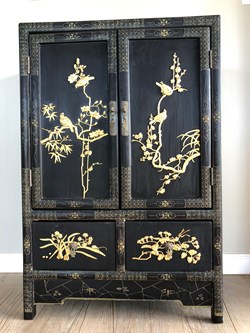 Black Lacquer Cabinet