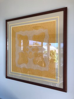 Yellow Hawaiian Quilt