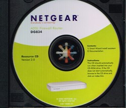 Netgear-ADLS Firewall Router DG834