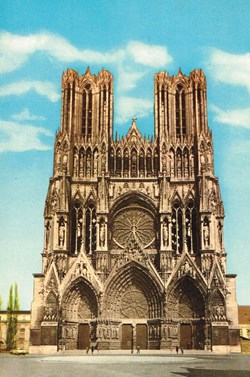 France-Marne-Reims-La cathédrale