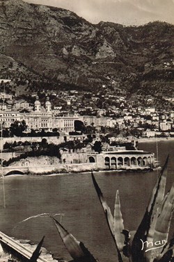 France-Monaco-Monte-Carlo vue de monaco
