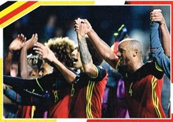 N°53-Belgique-Panini 2018