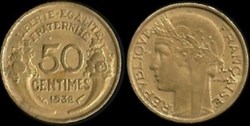 50 centimes Morlon 1939