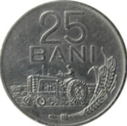 25 bani République populaire Roumanie 1966