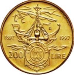 200 lires Lega navale italiana Italie 1997