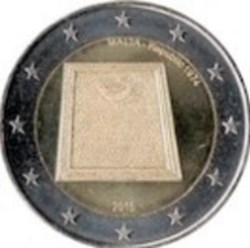 2 Euros-Malte 2015-Proclamation de la République
