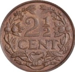 2-1/2 cent Pays-Bas 1919