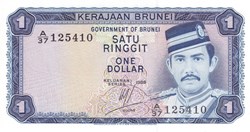 Brunei-1 Dollar 1980
