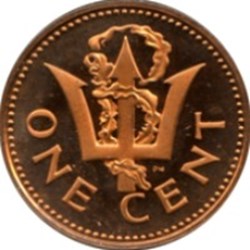 1 Cent - Elizabeth II 1973 Barbades