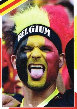 N°52-Belgique-Panini 2018
