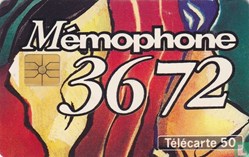 France- Mémophone 3672- Gemplus 01.1 (1988)