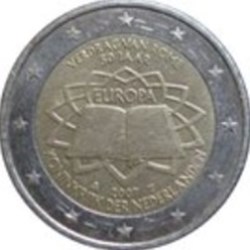 2 Euros-Pays-Bas 2007-Traité de Rome