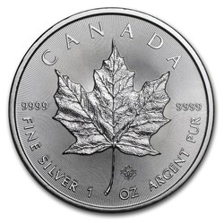 5 Dollars Maple Leaf Canada 2015