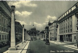 Italie-Rome-rue de la Conciliation