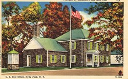 Etats Unis- New York -Hyde Park-Post Office