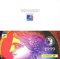 Carte Vœux Poste 1999