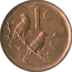 1 cent Afrique du Sud 1988