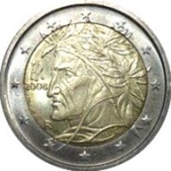 2 euros 2ème carte-Italie 2021