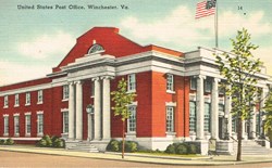 Etats Unis- Virginie -Winchester-Post Office