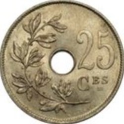 25 centimes 1929 Belgique