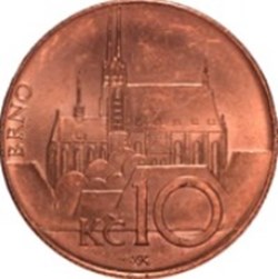10 Couronnes République tchèque 1995