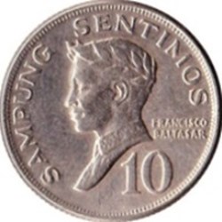 10 sentimos Philippines 1969