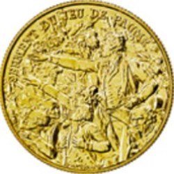 Médaille France 1989 (jeu de Paume)
