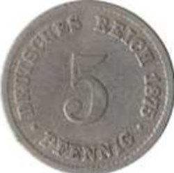 5 Pfennig Empire Allemagne 1895 (G)