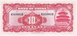 Chine-10 Yuan 1940