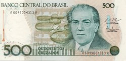 Brésil-500 cruzados-1987
