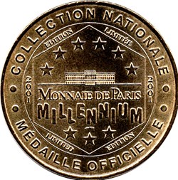 Jeton Touristique Nausicaa Monnaie de Paris 2001