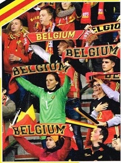N°50-Belgique-Panini 2018