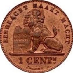 1 centime - Léopold II Belgique (Néerlandais) 1907