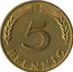 5 Pfennig Allemagne 1983 (F)