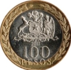 100 pesos Chilli 2012