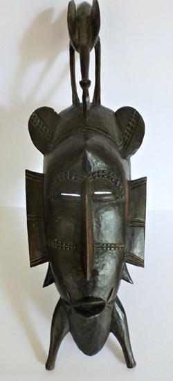 5-Masque bois Africain-Sénégal