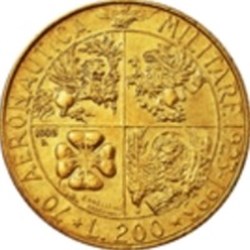 200 Lires Italie 1993