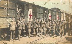 Guerre 1914-Anglais de la Croix Rouge