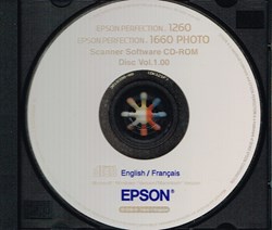 Epson 1260/1660 scanner software