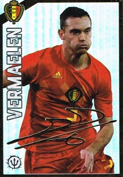 N°122-Belgique-Panini 2018
