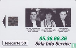 France-  Sida Info Service- Solaic 06 (1993)